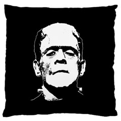 Frankenstein s Monster Halloween Large Flano Cushion Case (two Sides) by Valentinaart