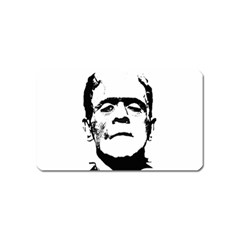 Frankenstein s Monster Halloween Magnet (name Card) by Valentinaart