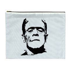 Frankenstein s Monster Halloween Cosmetic Bag (xl) by Valentinaart