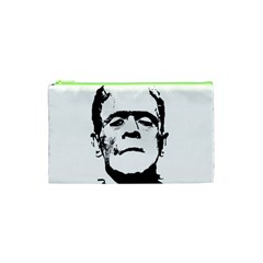 Frankenstein s Monster Halloween Cosmetic Bag (xs) by Valentinaart