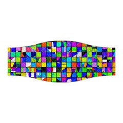 Colorful Squares Pattern                             Stretchable Headband by LalyLauraFLM