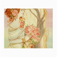 Beautiful Art Nouveau lady Small Glasses Cloth (2-Side)