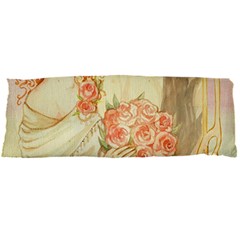 Beautiful Art Nouveau lady Body Pillow Case Dakimakura (Two Sides)