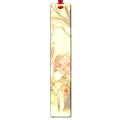 Beautiful Art Nouveau lady Large Book Marks