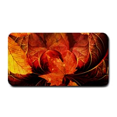 Ablaze With Beautiful Fractal Fall Colors Medium Bar Mats by jayaprime