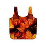 Ablaze With Beautiful Fractal Fall Colors Full Print Recycle Bags (S)  Front