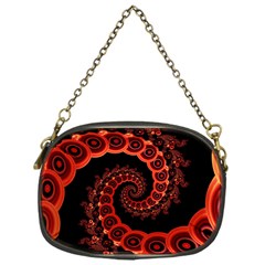 Chinese Lantern Festival For A Red Fractal Octopus Chain Purses (one Side)  by jayaprime