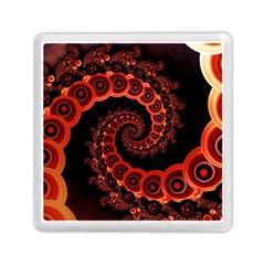 Chinese Lantern Festival For A Red Fractal Octopus Memory Card Reader (square)  by jayaprime