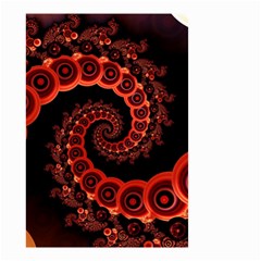 Chinese Lantern Festival For A Red Fractal Octopus Small Garden Flag (two Sides) by jayaprime