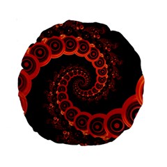 Chinese Lantern Festival For A Red Fractal Octopus Standard 15  Premium Round Cushions