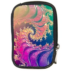 Rainbow Octopus Tentacles In A Fractal Spiral Compact Camera Cases by jayaprime