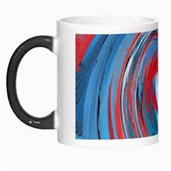 Red And Blue Rounds Morph Mugs by berwies