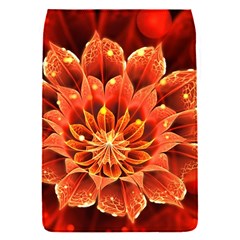 Beautiful Ruby Red Dahlia Fractal Lotus Flower Flap Covers (s)  by jayaprime