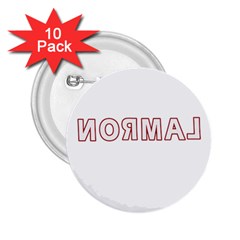 Normal 2 25  Buttons (10 Pack) 