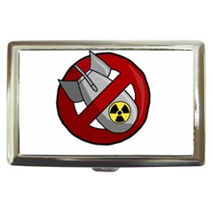 No Nuclear Weapons Cigarette Money Cases by Valentinaart