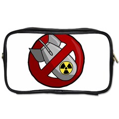 No Nuclear Weapons Toiletries Bags by Valentinaart