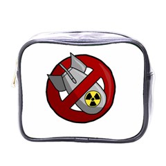 No Nuclear Weapons Mini Toiletries Bags by Valentinaart