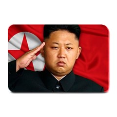 Kim Jong-un Plate Mats by Valentinaart