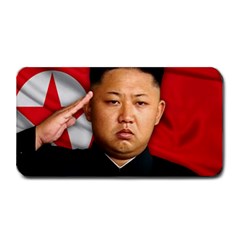 Kim Jong-un Medium Bar Mats by Valentinaart