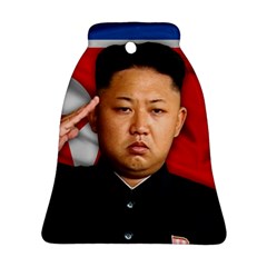 Kim Jong-un Bell Ornament (two Sides) by Valentinaart