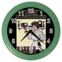 Good Housekeeping Color Wall Clocks by Valentinaart