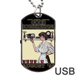 Good Housekeeping Dog Tag USB Flash (Two Sides) Front