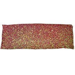 Rose Gold Sparkly Glitter Texture Pattern Body Pillow Case (dakimakura) by paulaoliveiradesign