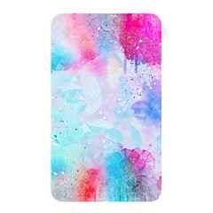 Pink And Purple Galaxy Watercolor Background  Memory Card Reader by paulaoliveiradesign
