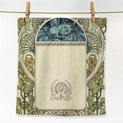 Art Nouveau Face Towel by NouveauDesign