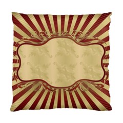 Art Deco Red Standard Cushion Case (one Side) by NouveauDesign