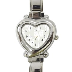 Fleur De Lis Heart Italian Charm Watch by NouveauDesign