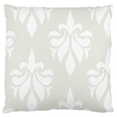 Fleur De Lis Large Cushion Case (two Sides) by NouveauDesign