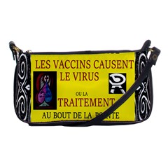 Ronald Story Vaccine  Shoulder Clutch Bags by MRTACPANS