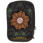Abloom in Autumn Leaves with Faded Fractal Flowers Compact Camera Cases Front