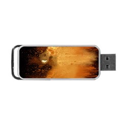 The Funny, Speed Giraffe Portable Usb Flash (one Side) by FantasyWorld7