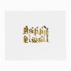 Happy Diwali Gold Golden Stars Star Festival Of Lights Deepavali Typography Small Glasses Cloth by yoursparklingshop