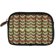 Zig Zag Multicolored Ethnic Pattern Digital Camera Cases by dflcprintsclothing