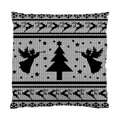 Ugly Christmas Sweater Standard Cushion Case (two Sides) by Valentinaart