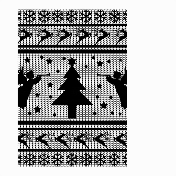 Ugly Christmas Sweater Small Garden Flag (Two Sides)