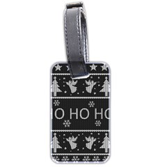 Ugly Christmas Sweater Luggage Tags (two Sides)