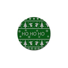 Ugly Christmas Sweater Golf Ball Marker (4 pack)