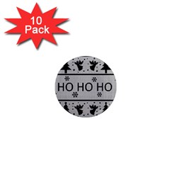 Ugly Christmas Sweater 1  Mini Magnet (10 Pack)  by Valentinaart