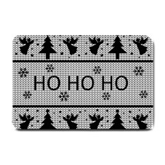 Ugly Christmas Sweater Small Doormat  by Valentinaart