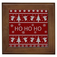 Ugly Christmas Sweater Framed Tiles