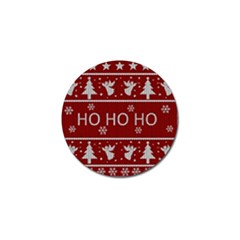 Ugly Christmas Sweater Golf Ball Marker (4 pack)