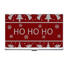 Ugly Christmas Sweater Business Card Holders