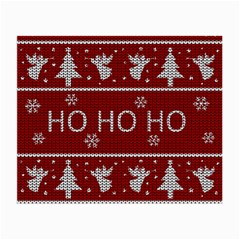 Ugly Christmas Sweater Small Glasses Cloth