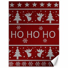 Ugly Christmas Sweater Canvas 12  x 16  
