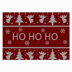 Ugly Christmas Sweater Large Glasses Cloth