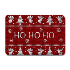 Ugly Christmas Sweater Small Doormat 